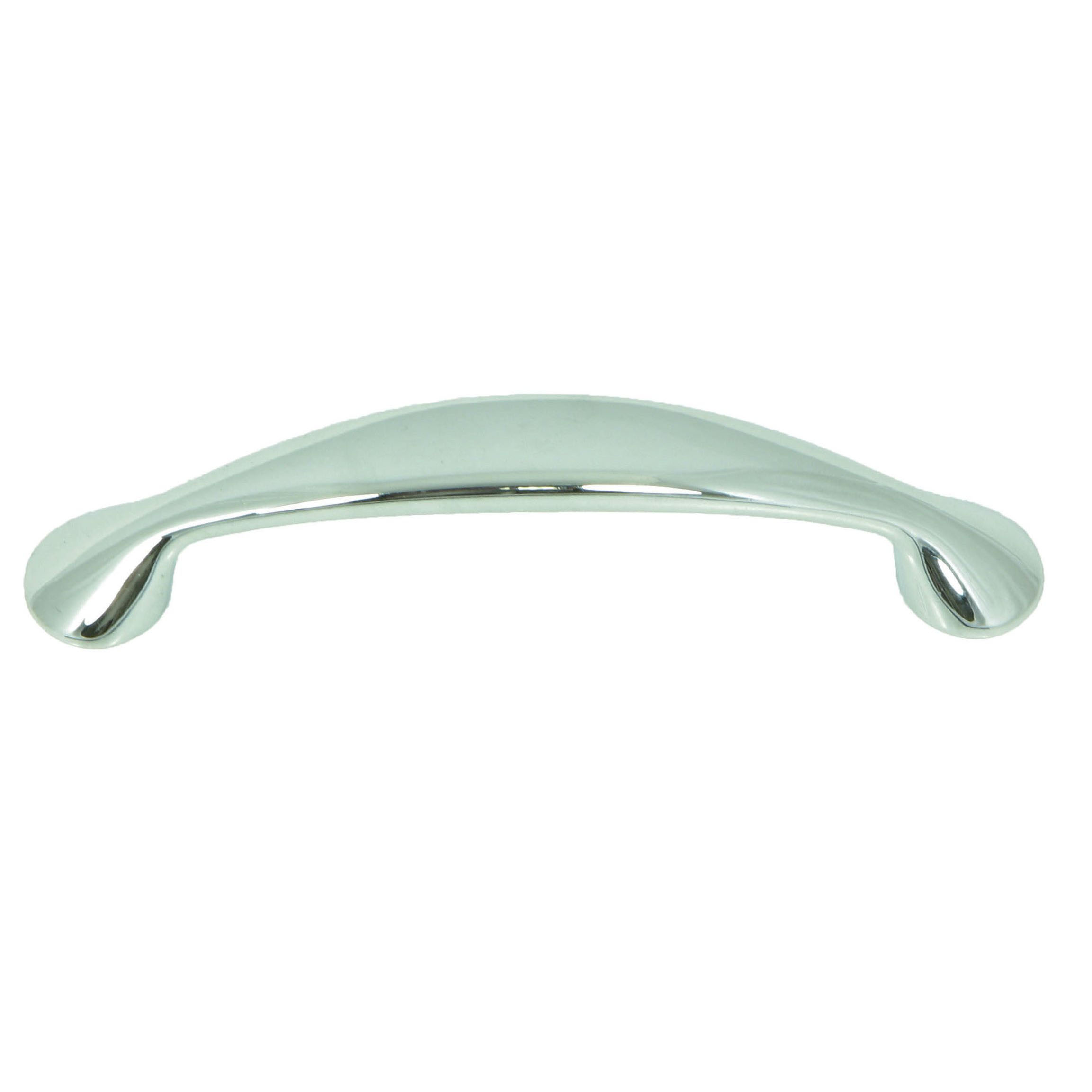 Silhouette Cabinet Pull in Polished Chrome 1 pc